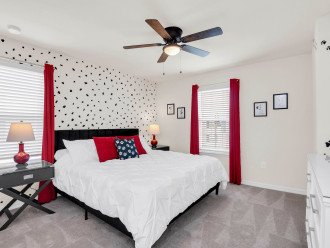 Dalmatian bedroom