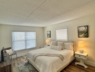 Master Bedroom with King Bed and bathroom