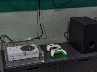 XBox and controllers are also in the Arcade for your kids to play their favorite game. Must login with your own account ID and password.
