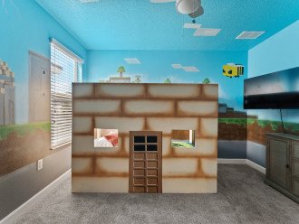 Get some rest while keeping your kids entertained in the Minecraft Suite.