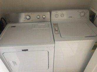 Washer and dryer in the house