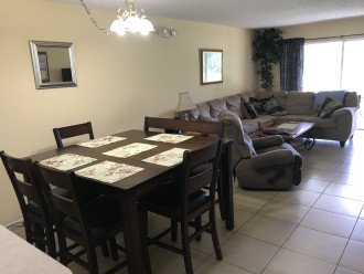 Dining and living room