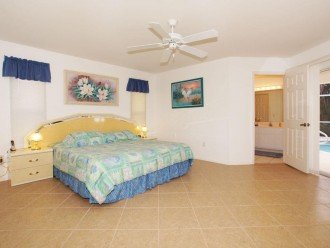 Master bedroom of the property in Cape Coral