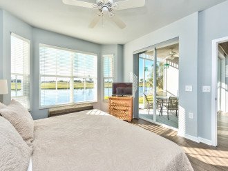 Master Bedroom with Private Entrance To Lanai; HDTV; Golf Course View;