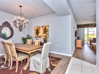 Dining Room with Seating for 6; Enjoy Home Cooked Meals When Staying at this Condo Rental!