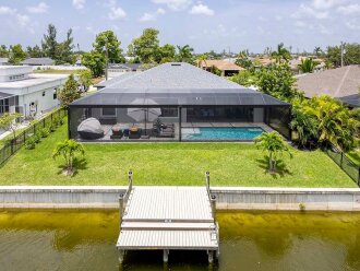 Backyard View of Villa Tahiti