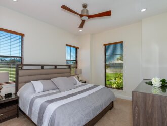 Guest King Bedroom Features a Garden View