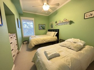 Entry Level Third Bedroom " 1 Queen Bed and 1 Single Bed"