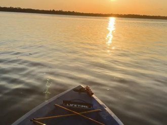 Sunset By Kayak