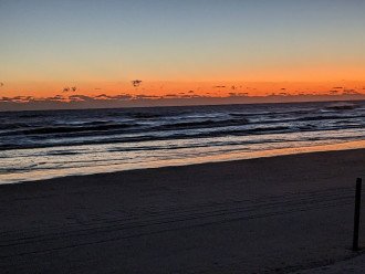 January Sunrise at the 2nd Avenue Beach Access