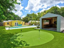 Sun-Drenched Oasis: Saltwater Pool & Putting Green