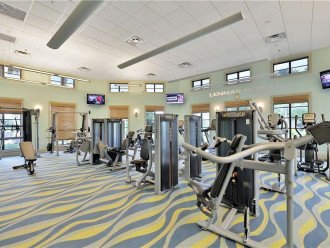Gym facility at the Oasis