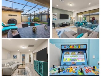 South-Facing Pool &bull; Arcade Game Room &bull; Resort Lazy River &bull; Near Disney 9039