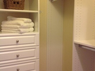Fully fitted closet