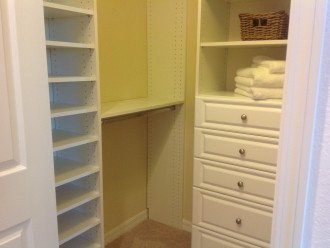Fully fitted closet