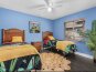 Twin full-sized beds perfect for friends or family.