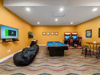 Sparkling Luxury | Theater Room | Games Room | Themed Bedrooms #11