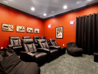 Sparkling Luxury | Theater Room | Games Room | Themed Bedrooms #17