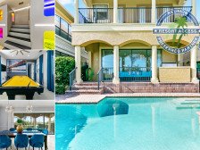 Golden Villa | Awesome Kids Bedroom | Pool Table | Golf Course Views in