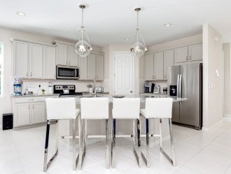 Oversized Kitchen Island where the whole family can gather