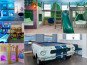 Arcades, Movie Room, Princess & Dinosaur Custom Bunk Kids Rooms, Pool Table #1