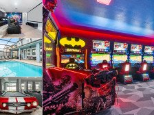 Solara Sunset | Amazing Arcade Room & Movie Room