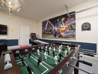 Garage Game room