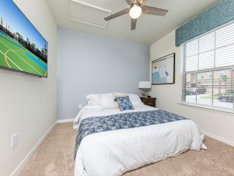 After a long day at the parks, come home and relax in this downstairs king bedroom