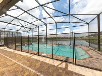 With a spacious pool area, no one has to miss out on the fun