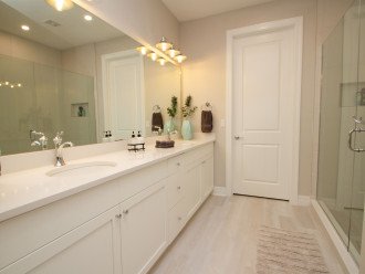Master Bathroom with Large Walk-in Closet