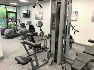 One of the many amenities at South Seas is the gym.