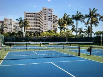 Tennis courts are also available during your stay at South Seas!