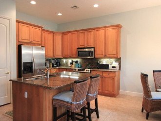 Kitchen, fully stocked with all you need to cook or entertain-