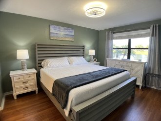 Master Bedroom with a king size bed