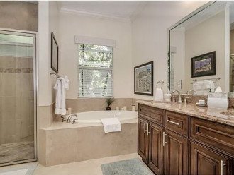 Master Bathroom - separate shower & deep soaking tub