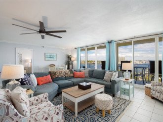 Feel right at home in this beautiful 3 BR condo with spectacular harbor views