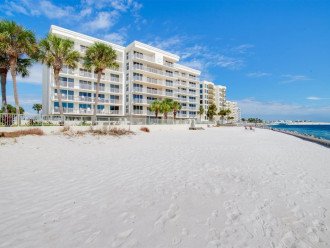 Private beach area for owners and renters to enjoy the white sand of the Gulf.