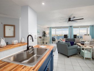 Enjoy the harbor views as you prepare delicious meals for your family and friend