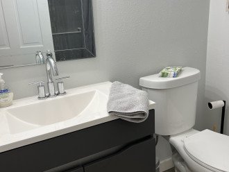 second bathroom with shower