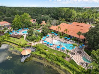 Enjoy the award winning Encantada Resort amenities - the serene lake and walking trail, shaded pier, fitness center, and inviting pools -a lap pool and zero entry pool - ideal for young kids.