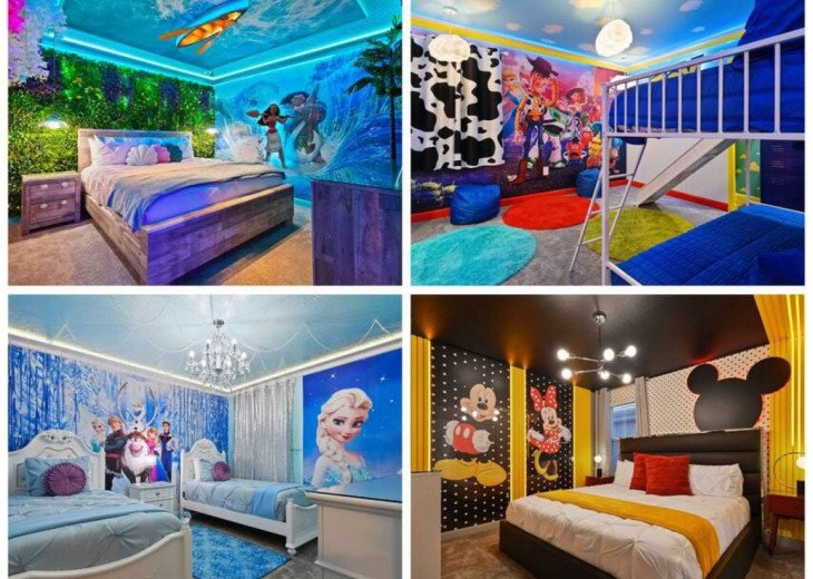 Themed bedrooms