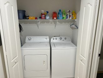 In unit washer and dryer for your use