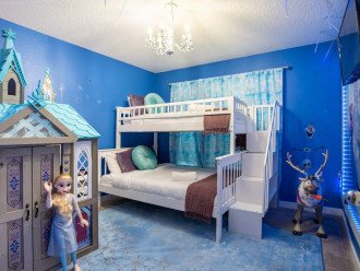 Kids will love the Frozen Play House and dolls!