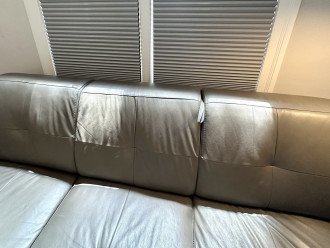 Sofa folds out for easy use