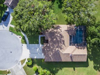 Aerial of the home. Brought to you by Florida Sun Vacation Rentals