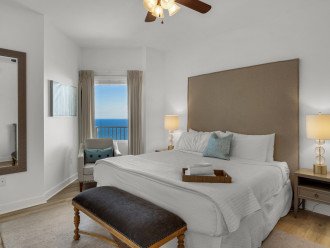 2nd Master Bedroom with BEAUTIFUL beach views and its own attached bathroom