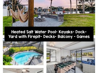 Hernando Hideaway:Heated Pool/Decks/Dock/Balcony/Yard w/ Firepit/Kayaks #3