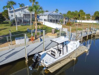 Bring your boat! Large, private dock. Canal depth suitable for 28 ft boat.