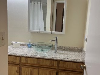 2 Bathroom with shower and tube