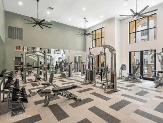 Free weights and plenty of machines for our fitness friends!
